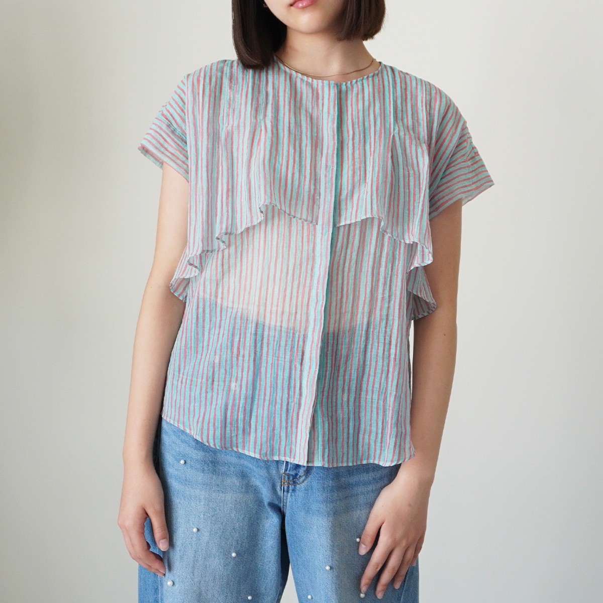 【SOULEIADO ソレイアード】ブラウス　