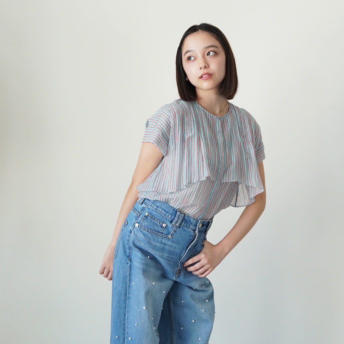 【SOULEIADO ソレイアード】ブラウス　