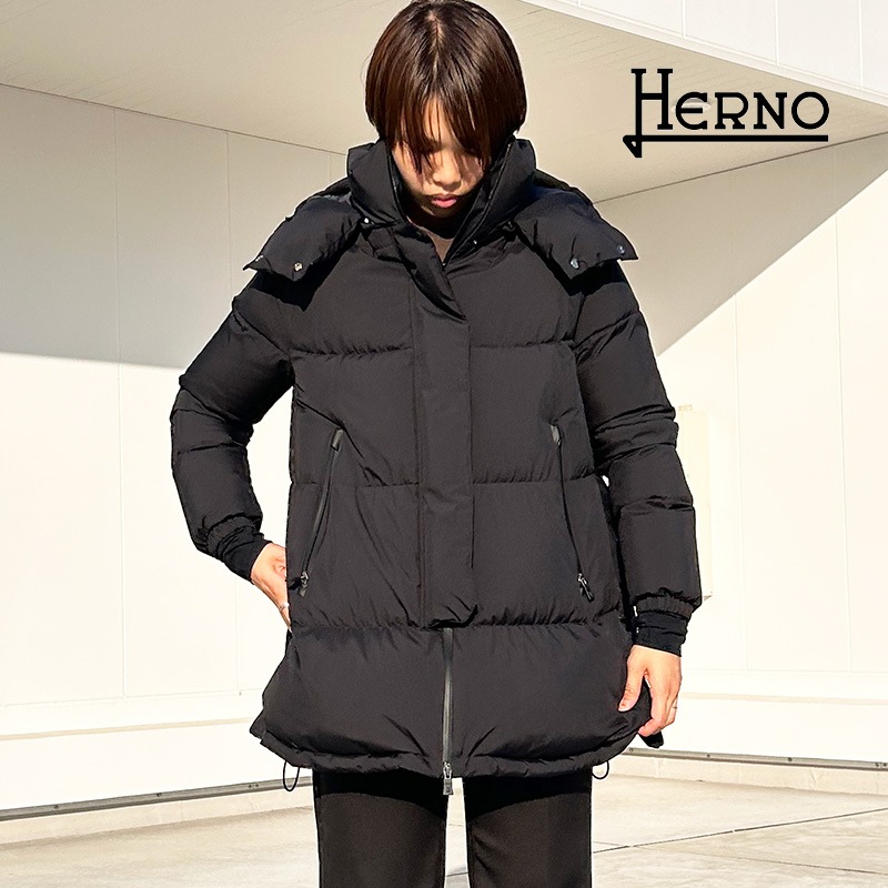 HERNO ヘルノ ジャケット ハイカラー ツーウェイファスナー HERNO ヘルノ】正規店販売店 アウター | すべての商品 | ANNE