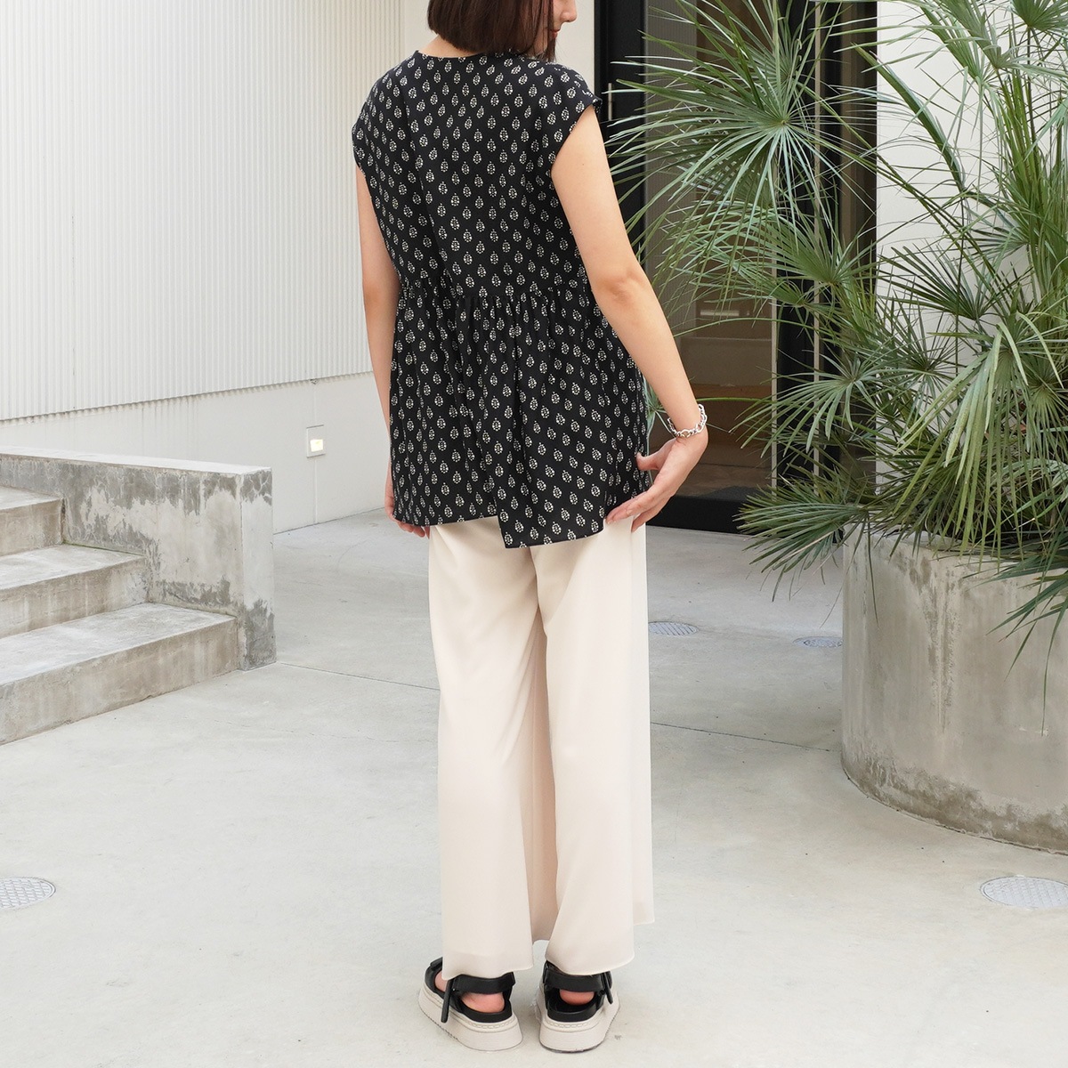 【SOULEIADO ソレイアード】ブラウス