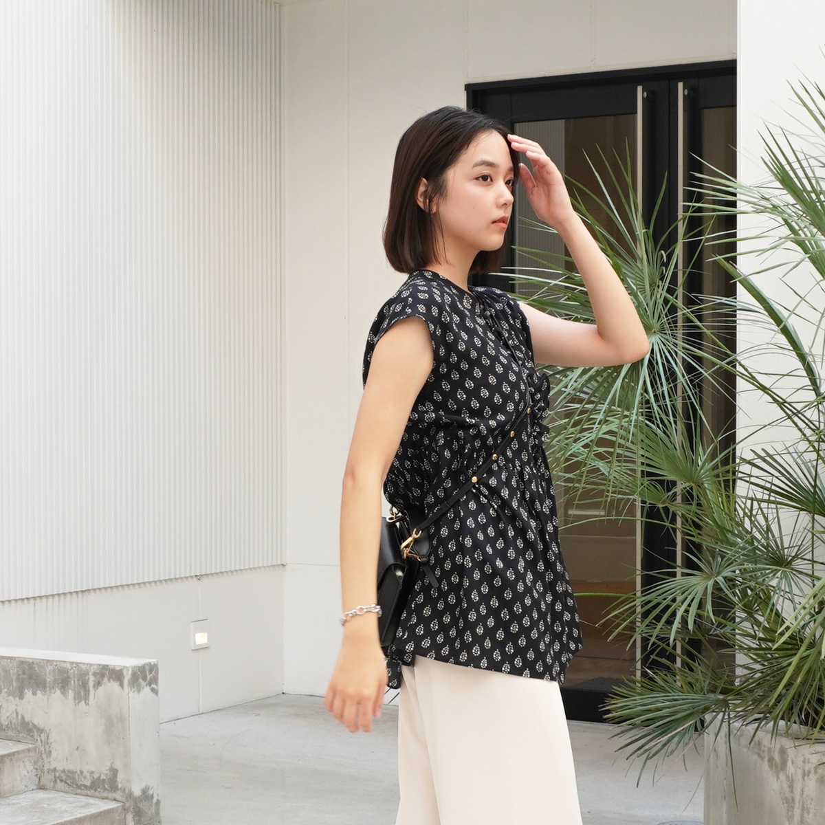 【SOULEIADO ソレイアード】ブラウス