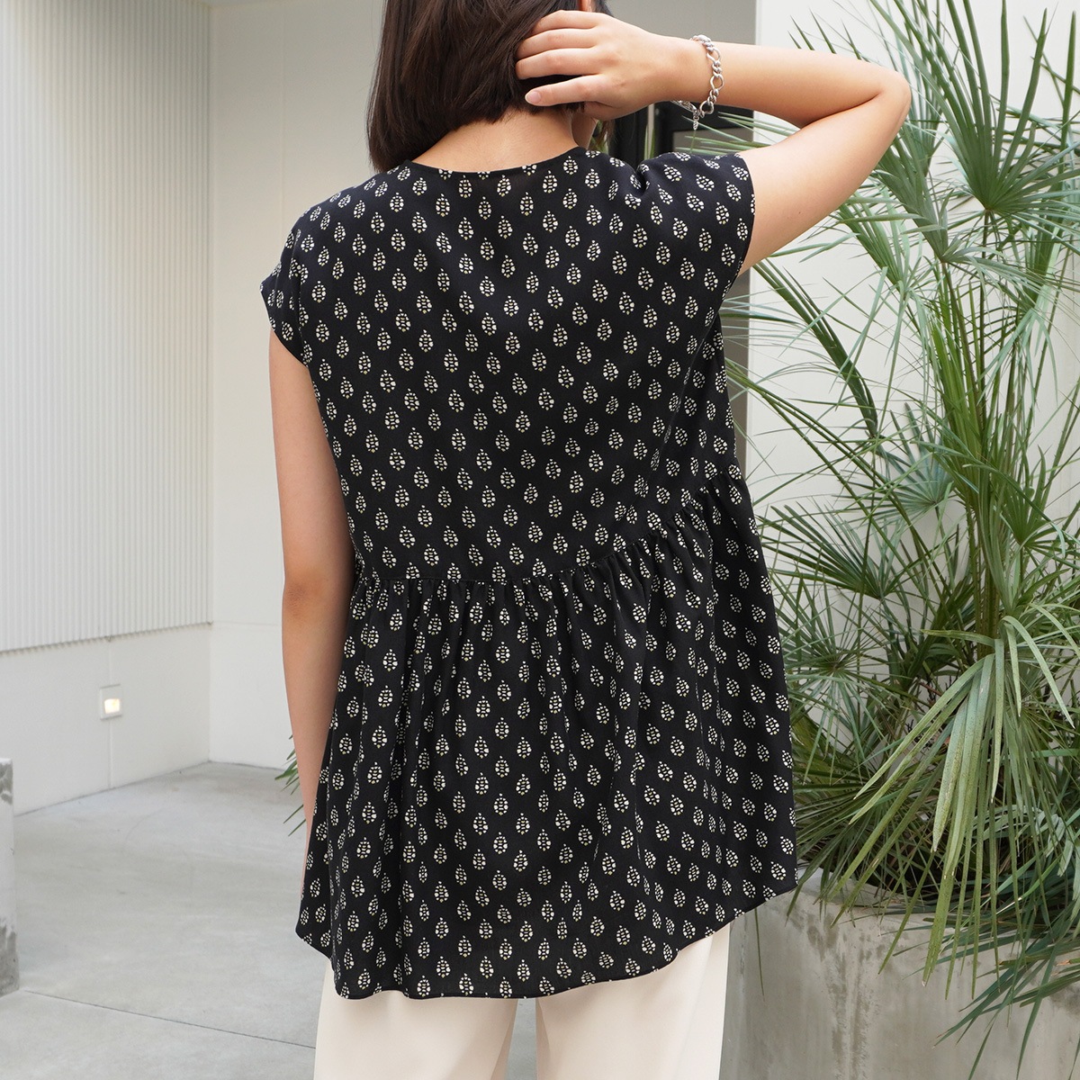 【SOULEIADO ソレイアード】ブラウス