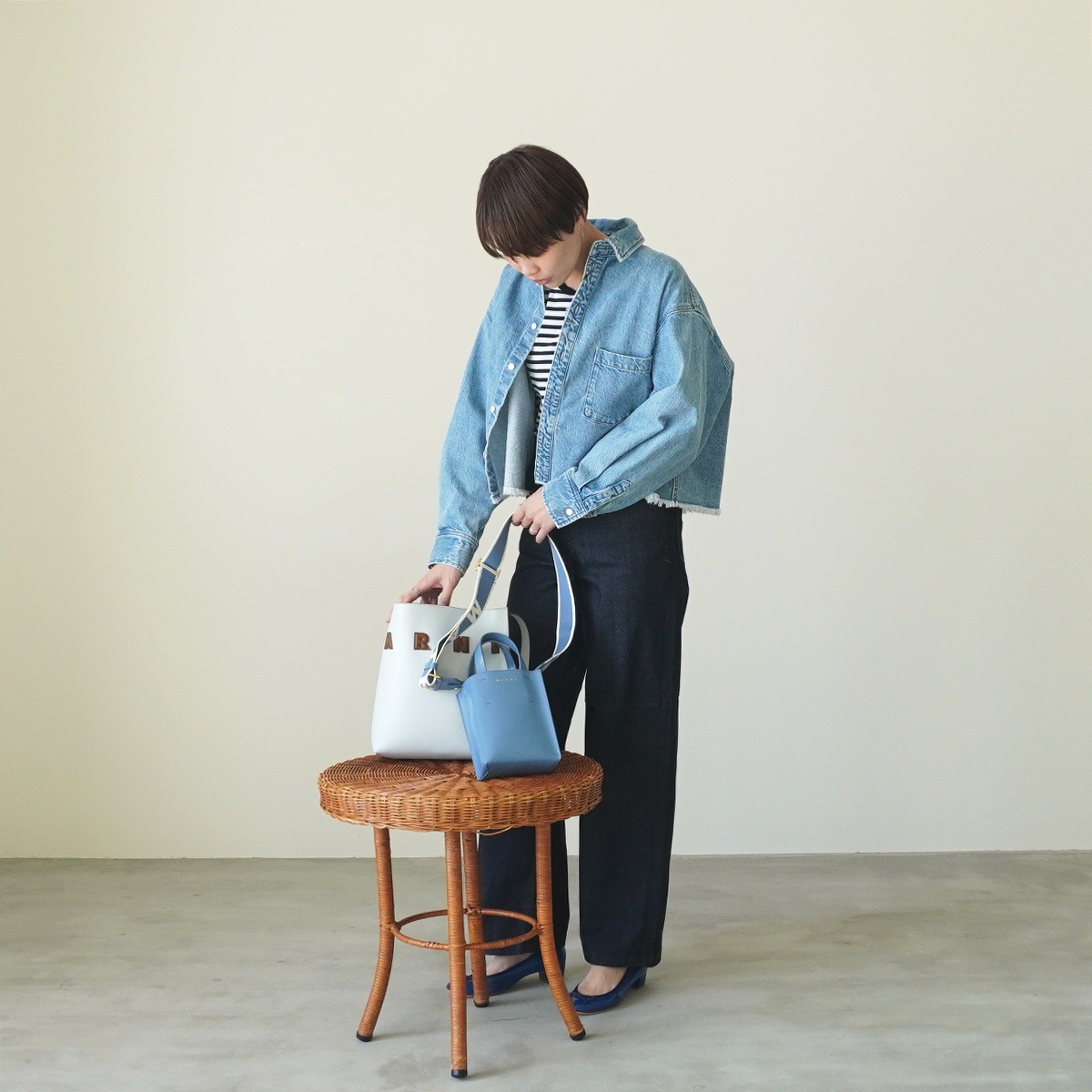 トップス house THROW by SLY | 【THROW】DESIGN HG トップス (ニット ) |SHEL