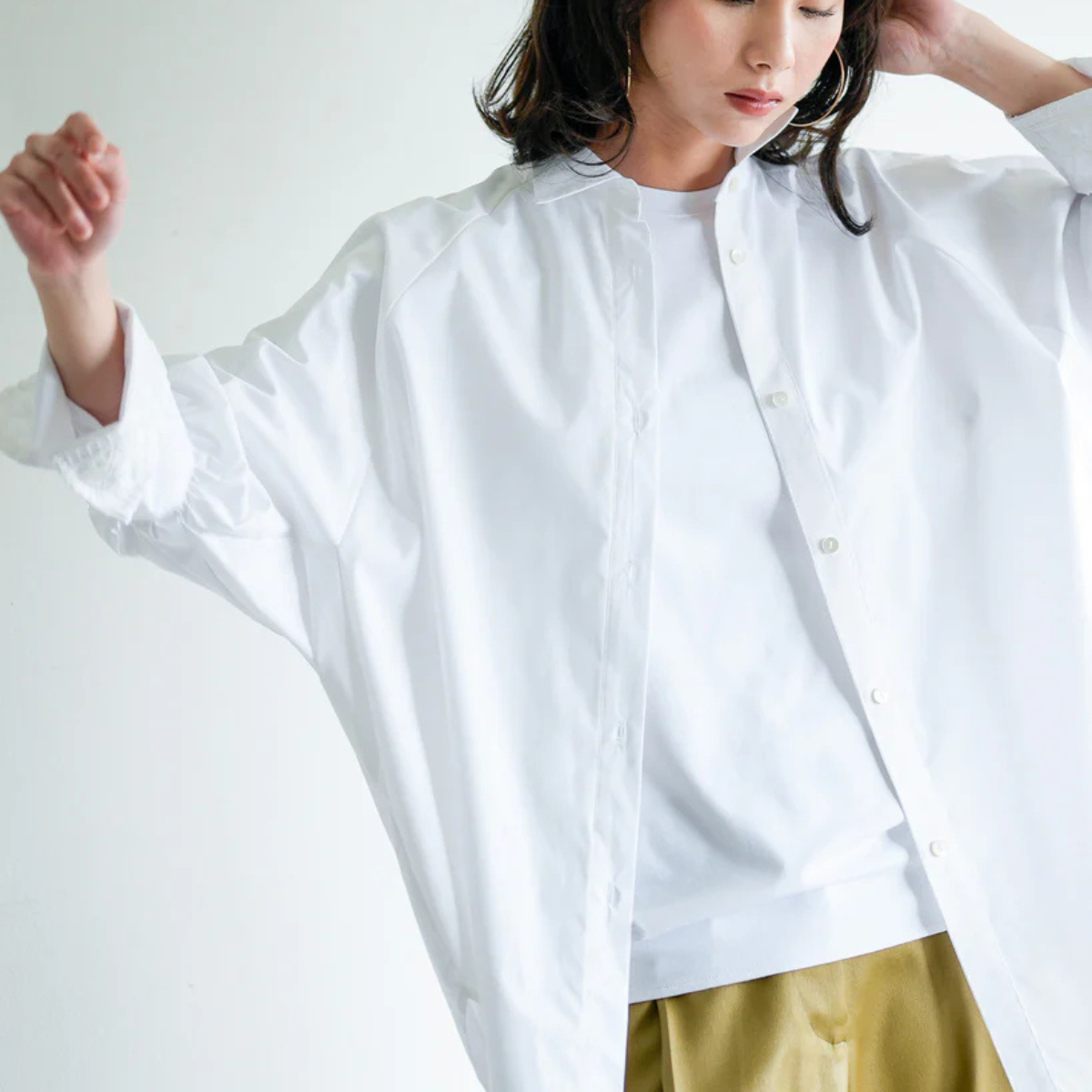 【LalliaMu ラリアムー】レースカフチュニック