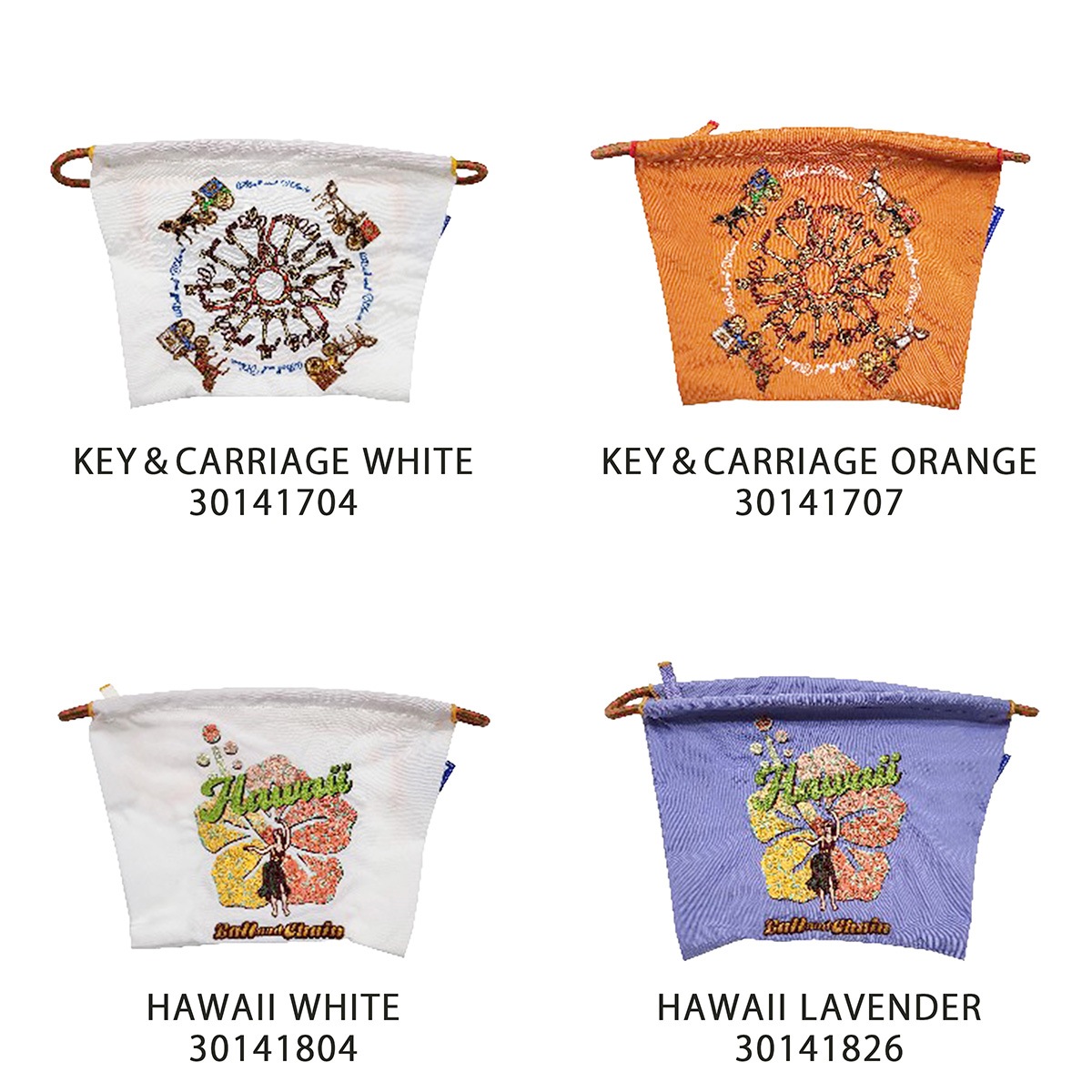 新作 MARK&LONA ボールポーチ WHITE 残り1点 新品 新作 MARK&LONA