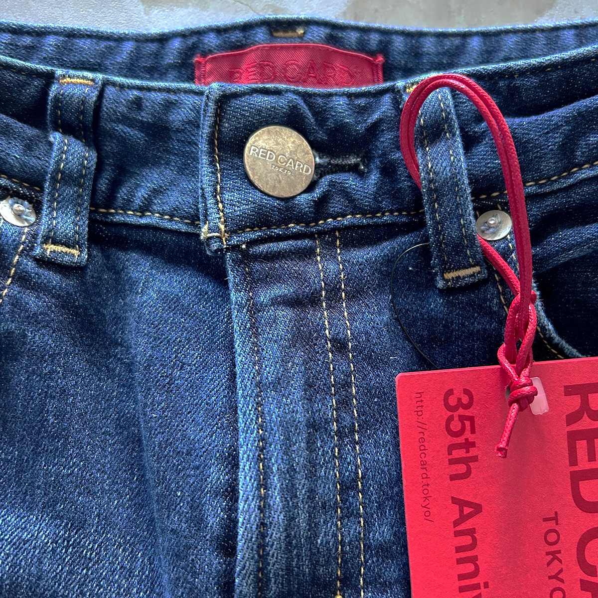【REDCARD レッドカード】デニム 35th Anniv Casual