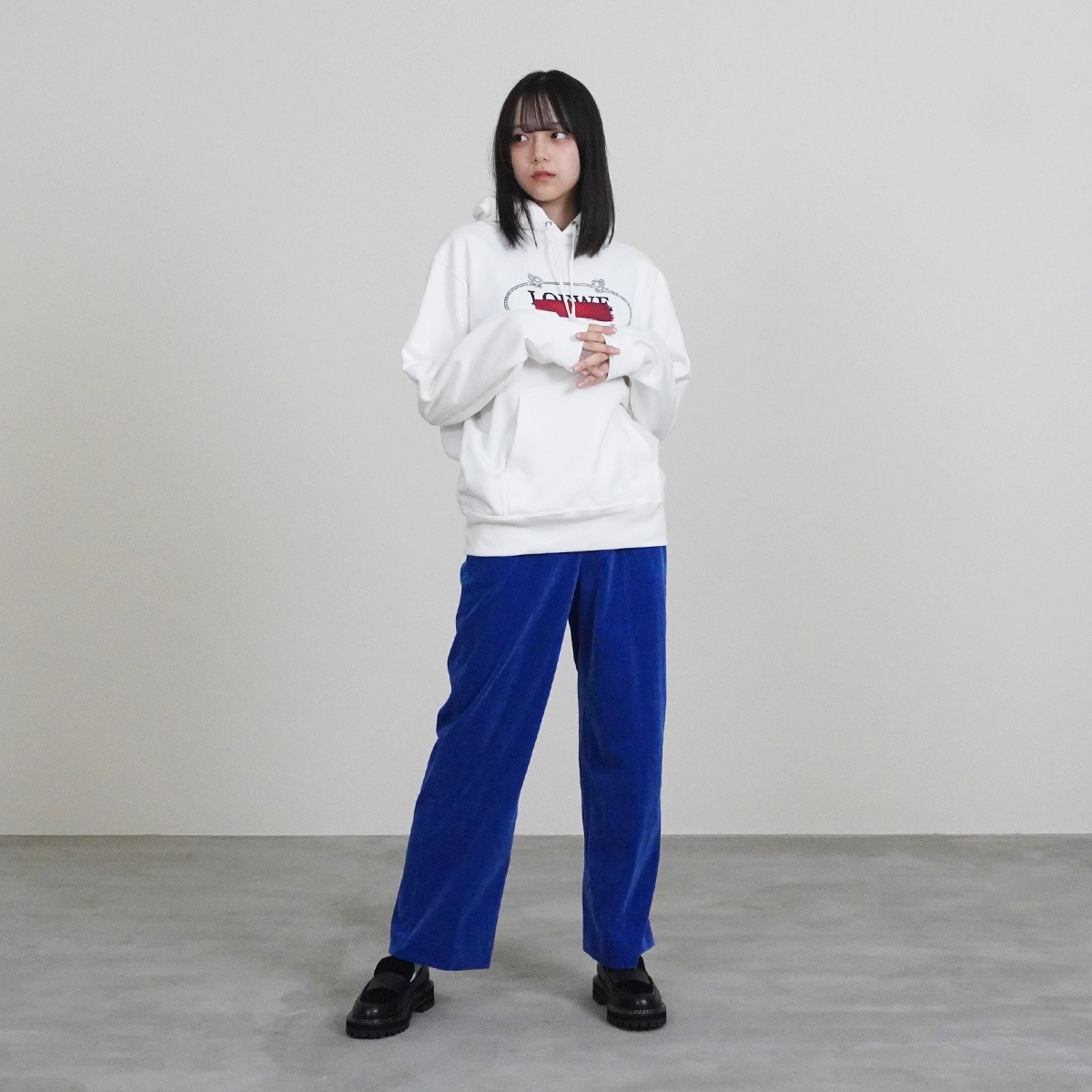 ハレヨンくん パーカー Y-3 (ワイスリー) 裏起毛 プルオーバー パーカー Y3LJD9818