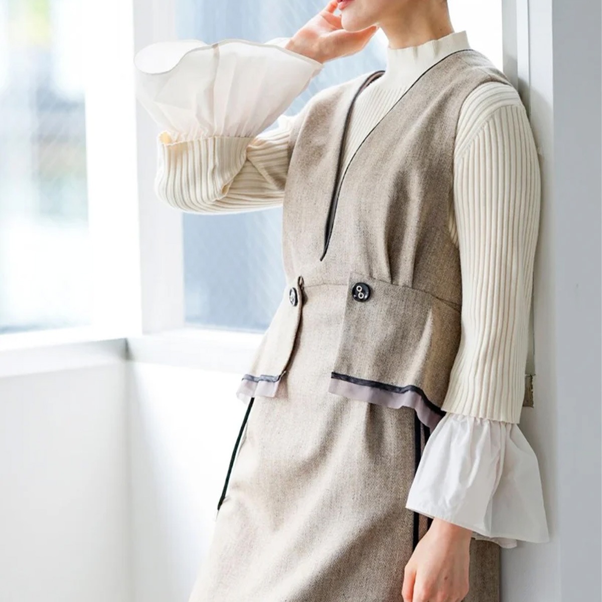 【Lallia Mu ラリアムー】ワンピース