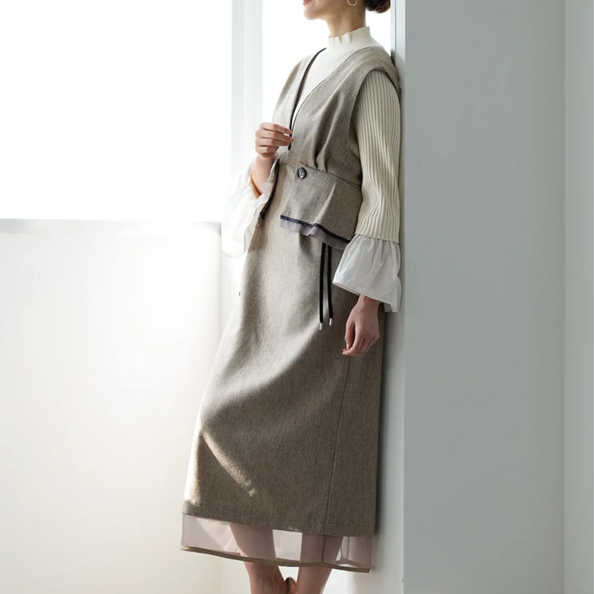 【Lallia Mu ラリアムー】ワンピース