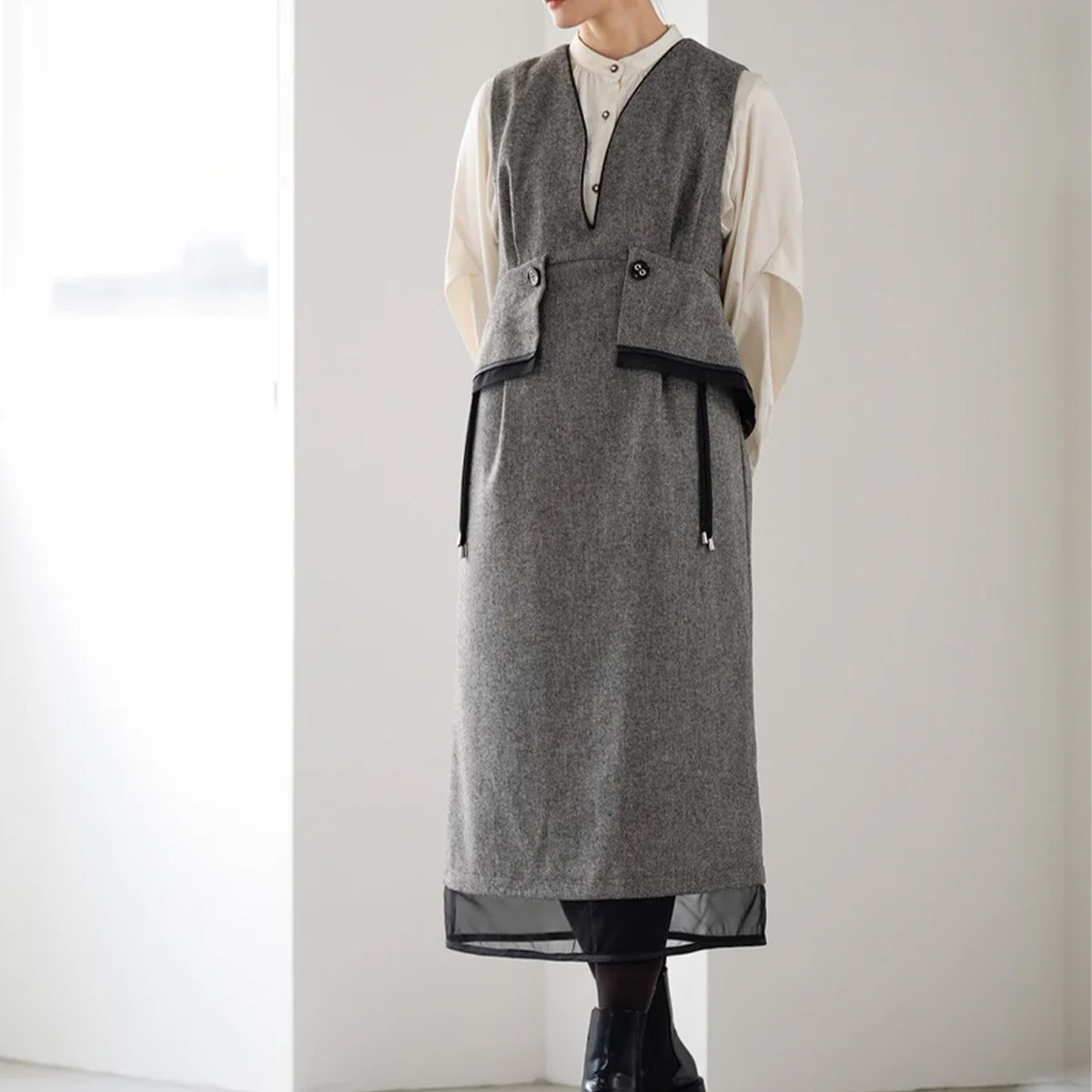 【Lallia Mu ラリアムー】ワンピース