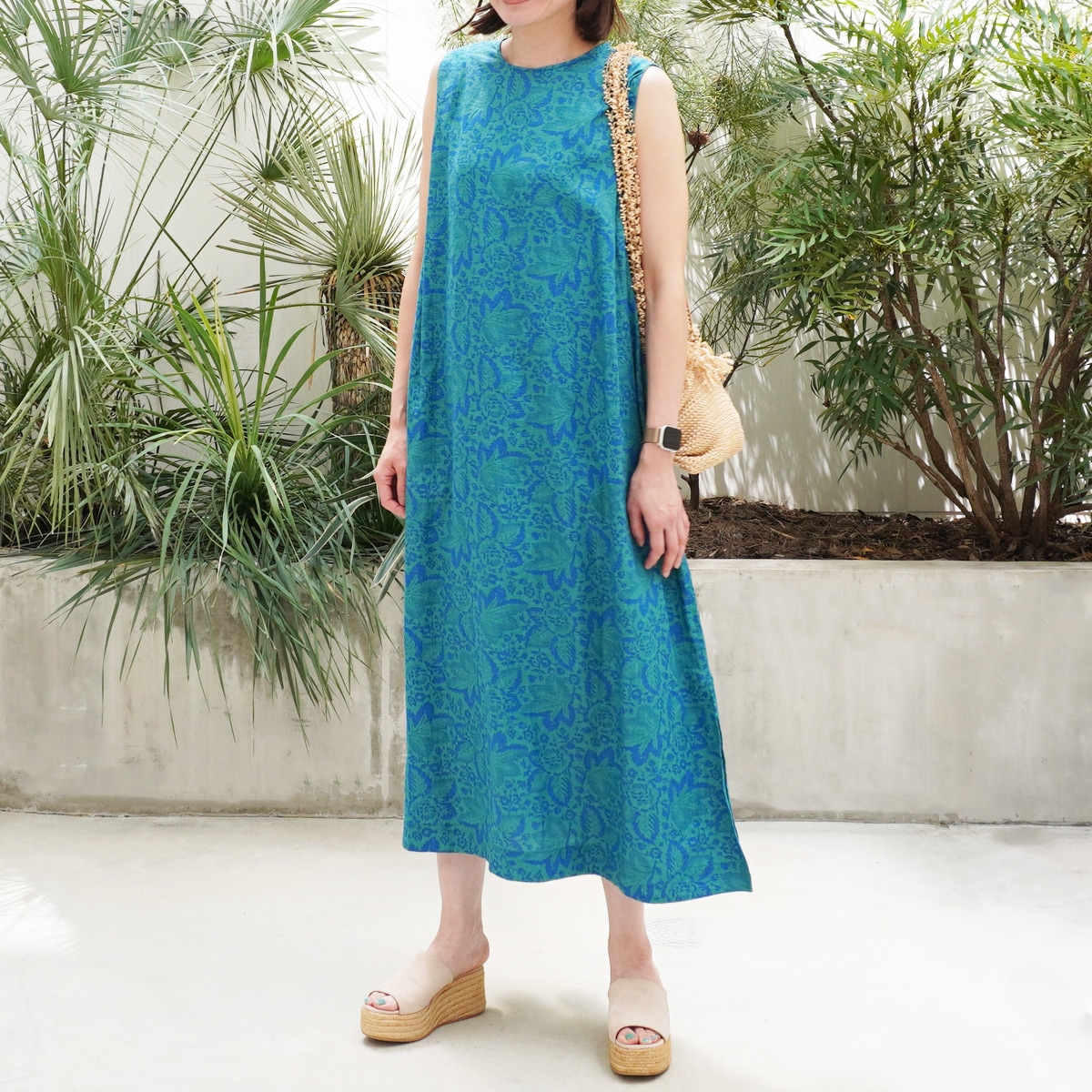 新品同様　トゥモローランド ソレイアード　ワンピース TOMORROWLAND - ソレイアード トゥモローランド 花柄 ワンピース