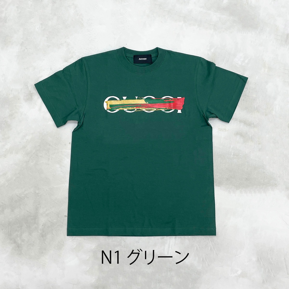 【最終値引き新品】 Account 大人気 パロディ ペイントTシャツ Account アカウント】Tシャツ | BRAND,Account (アカウント