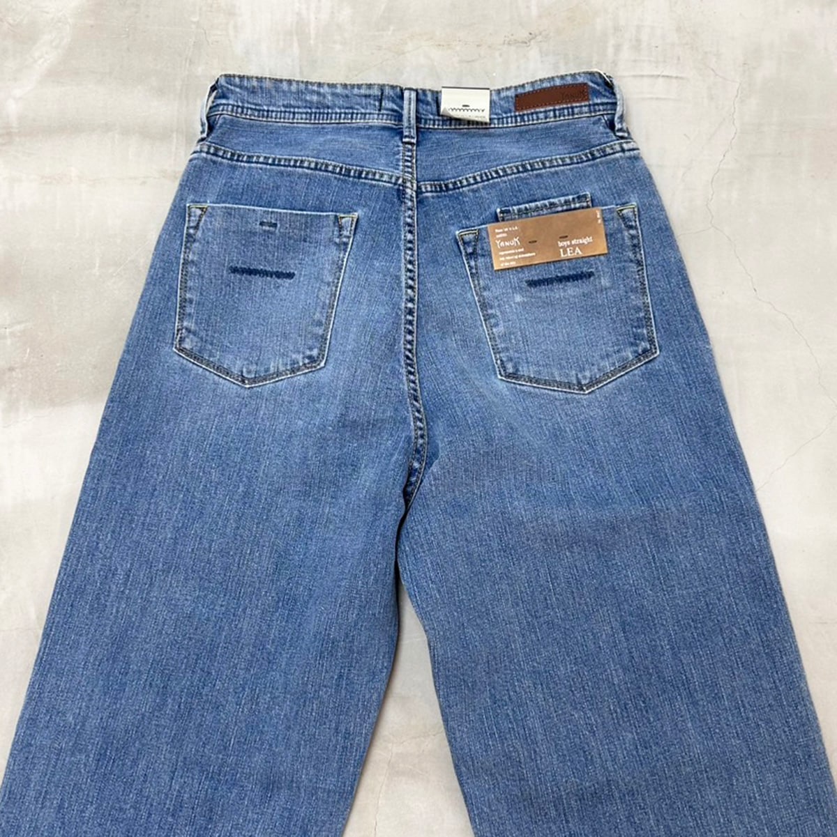 ヤヌークボーイズストレートLEA(ロング丈) 26 /TVL YANUK ヤヌーク】ボーイズストレートLEA | BRAND,YANUK