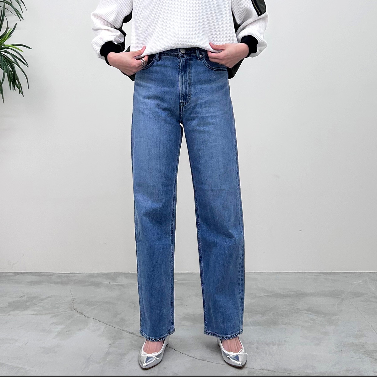 YANUK ヤヌーク】ボーイズストレートLEA | BRAND,YANUK