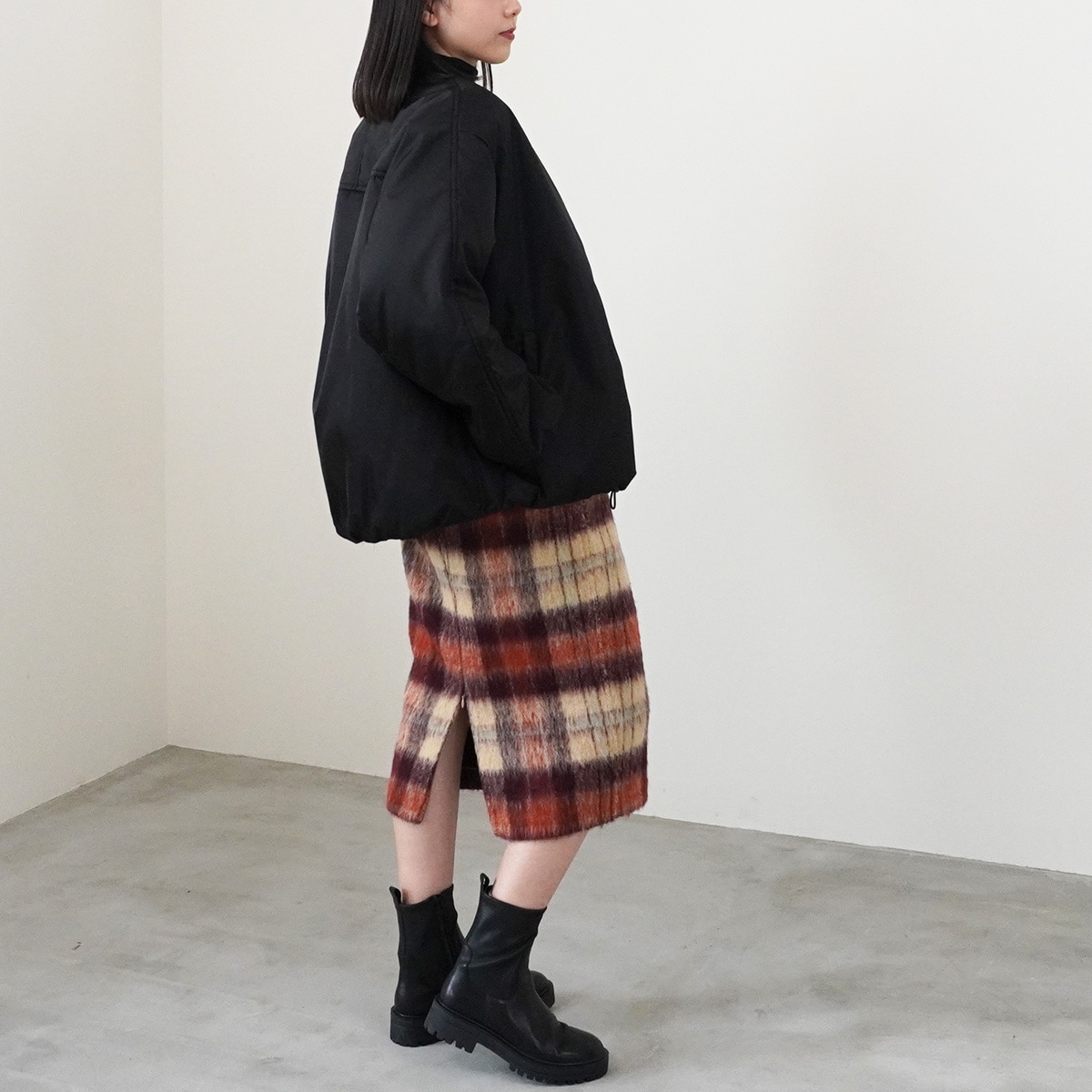 美品♪ヌメロヴェントゥーノ◆ニットドッキングボンバージャケット　ブルゾン　フード N21 ヌメロヴェントゥーノ】アウター | ANNE onlinestore - アンネ松本