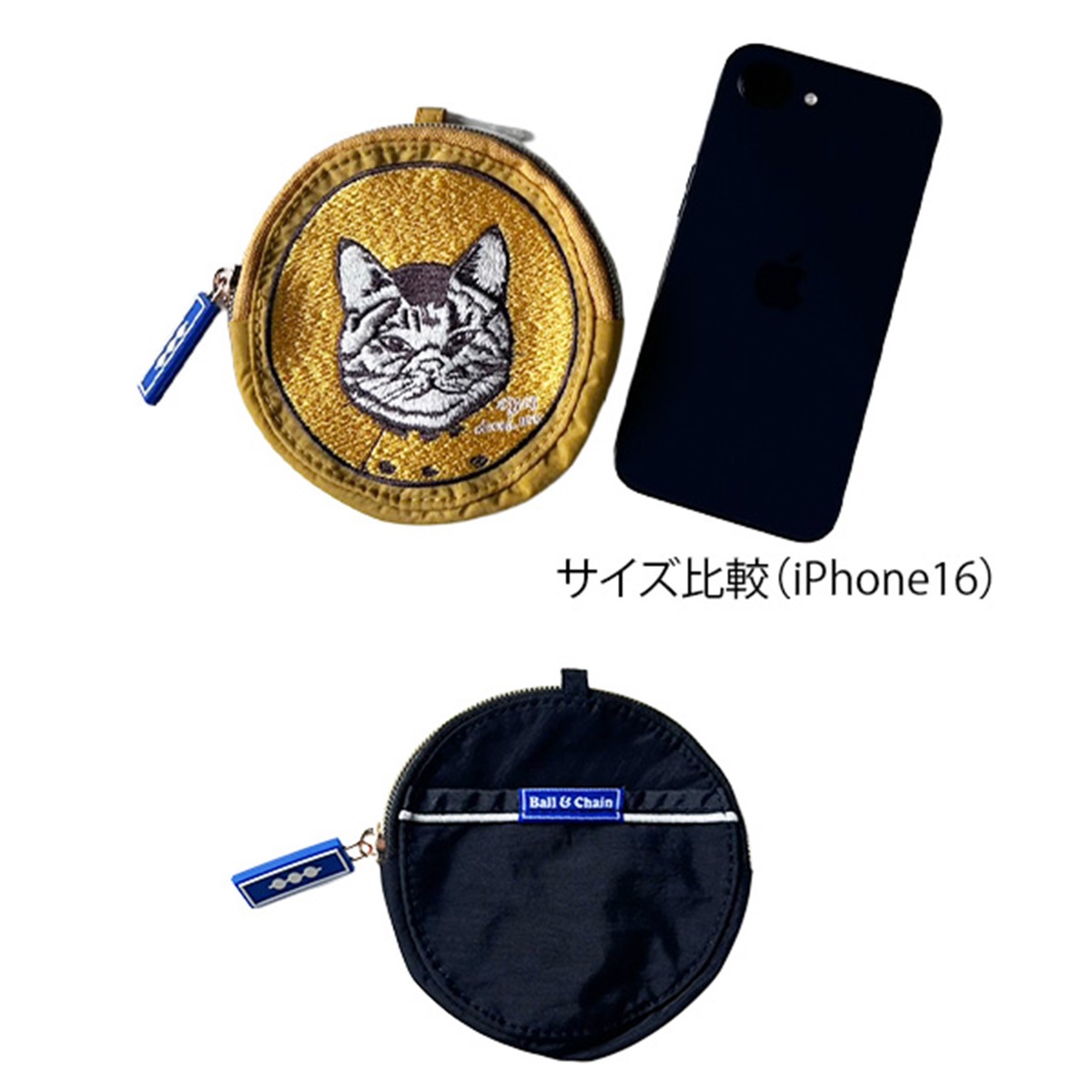 【Ball＆Chain ボールアンドチェーン】ポーチ