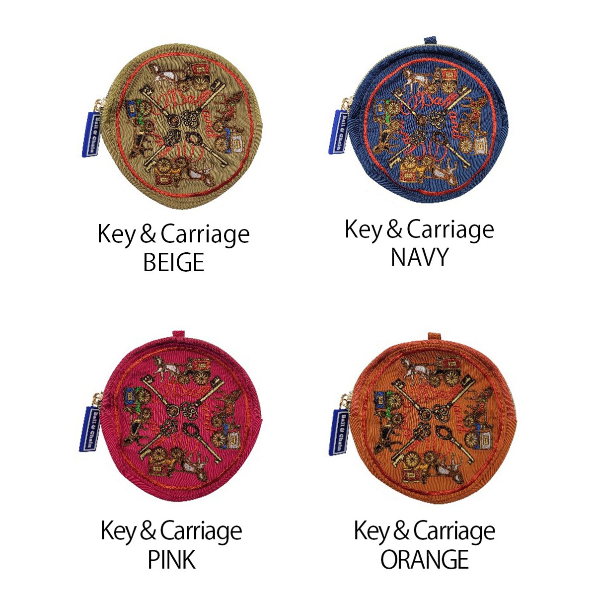 【Ball＆Chain ボールアンドチェーン】ポーチ