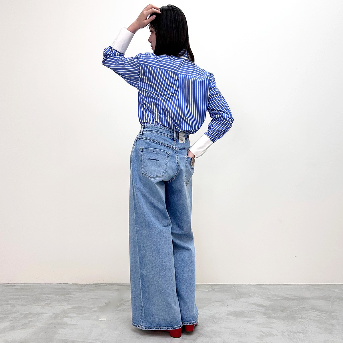 【YANUK ヤヌーク】ルーズバギー KATE