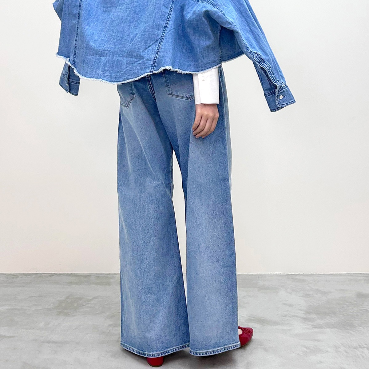 【YANUK ヤヌーク】ルーズバギー KATE