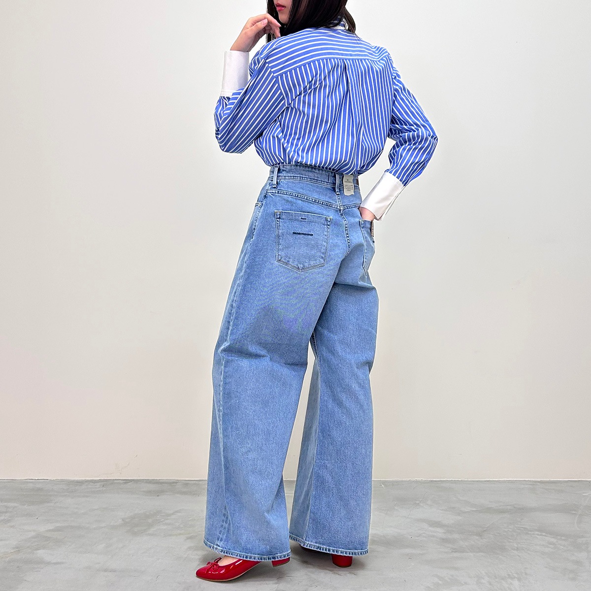 【YANUK ヤヌーク】ルーズバギー KATE