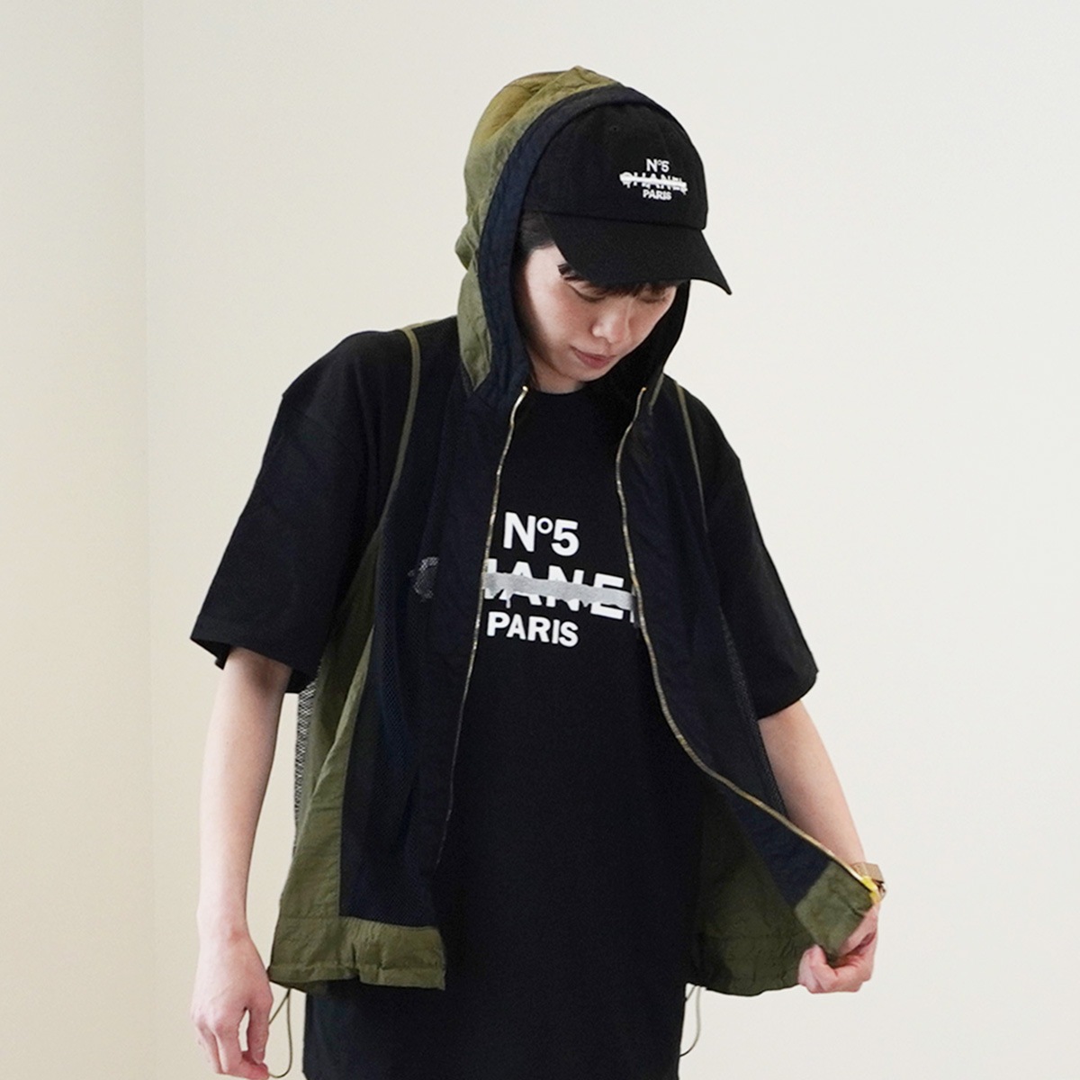 Malbon セットアップ上下＋帽子プレゼント 黒3点✨特典付き美品 Account アカウント】キャップ | ANNE onlinestore - アンネ松本