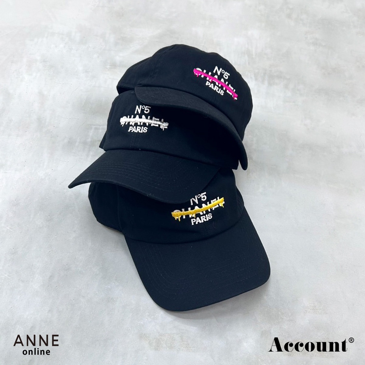 Malbon セットアップ上下＋帽子プレゼント 黒3点✨特典付き美品 Account アカウント】キャップ | ANNE onlinestore - アンネ松本
