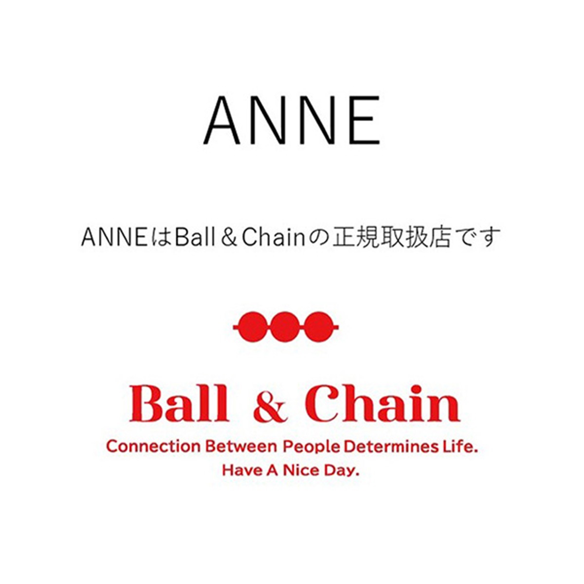 【Ball＆Chain ボールアンドチェーン】グッズ