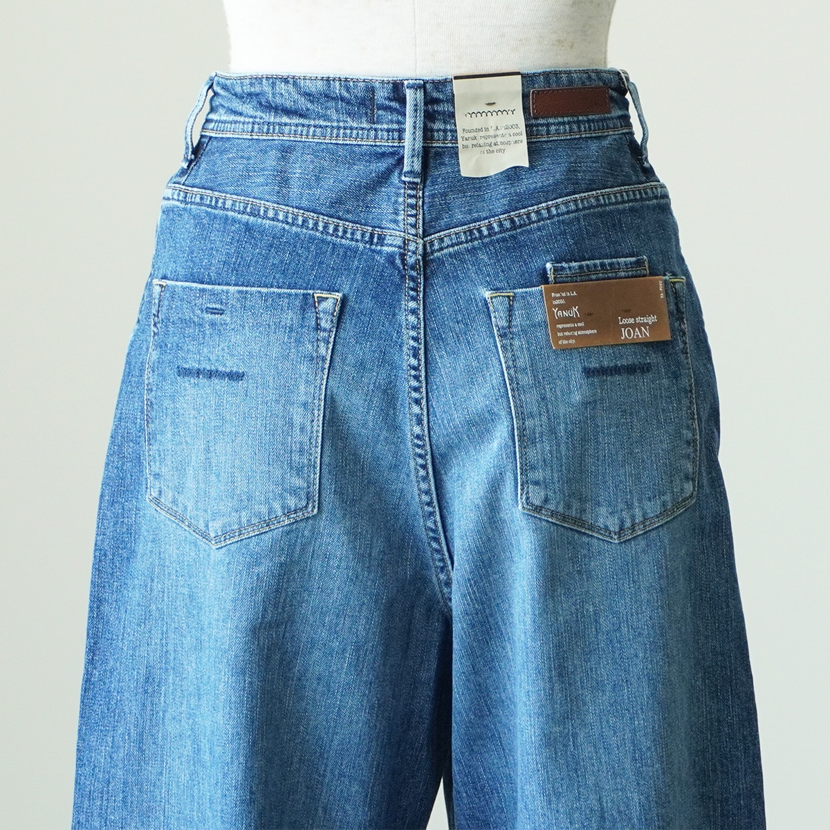 YANUK ヤヌーク】ルーズストレート JOAN | ANNE onlinestore - アンネ