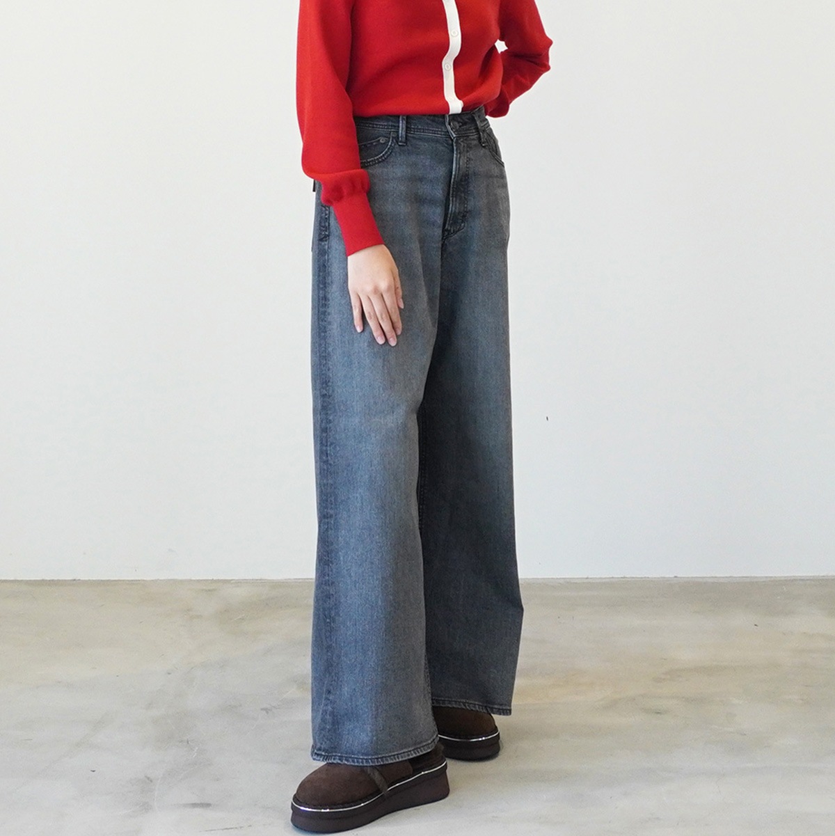 【YANUK ヤヌーク】ルーズバギー KATE