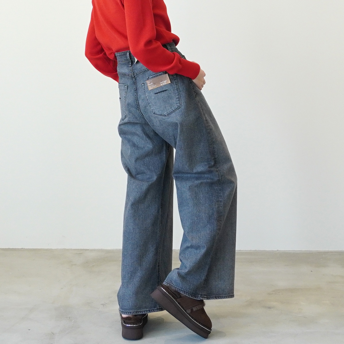 yanuk kate ヤヌーク YANUK（ヤヌーク） ケイト KATE ルーズバギー デニムパンツ レディース