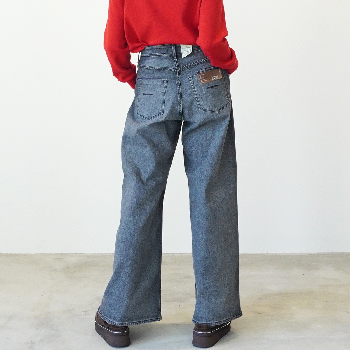 【YANUK ヤヌーク】ルーズバギー KATE