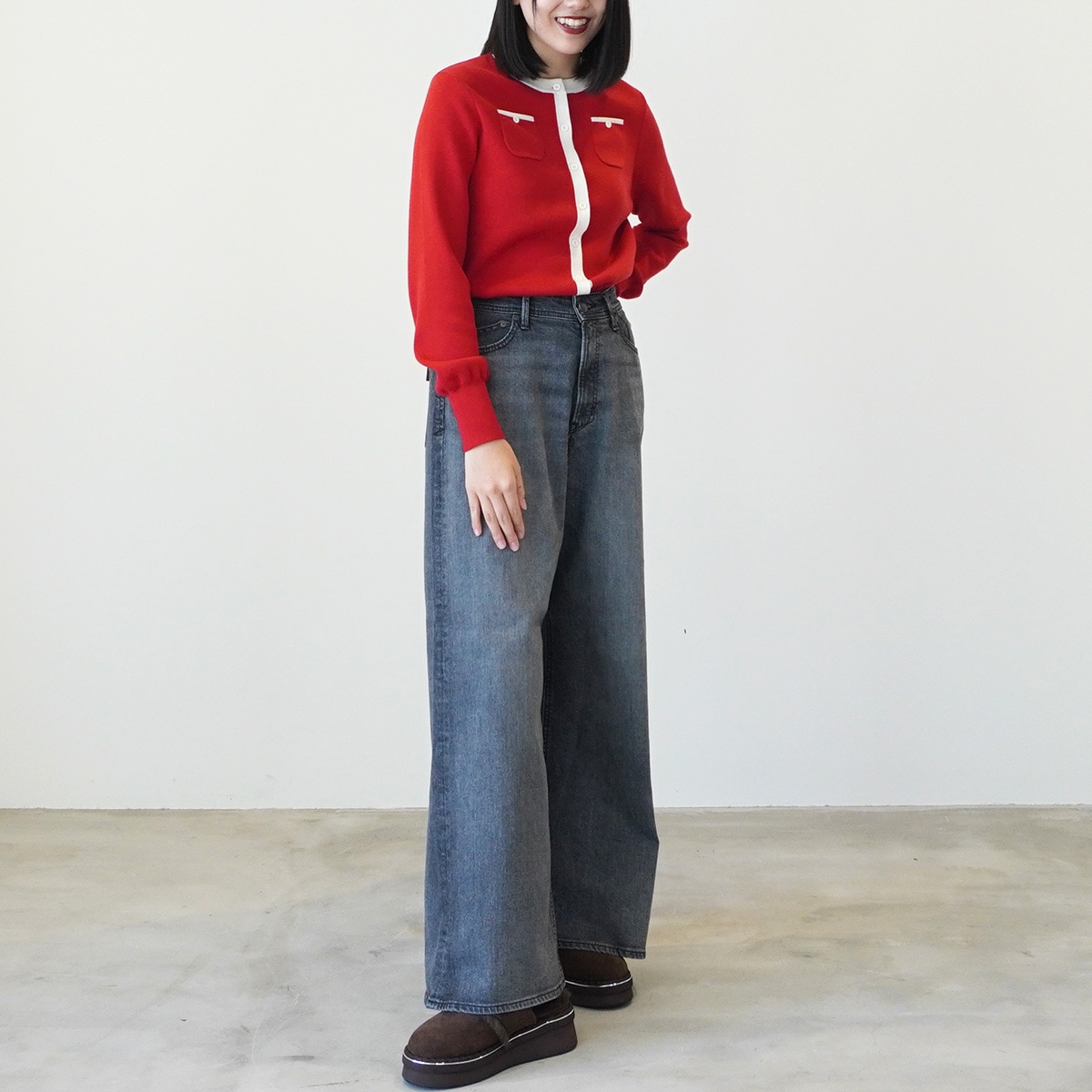 YANUK ヤヌーク】ルーズバギー KATE | ANNE onlinestore - アンネ松本