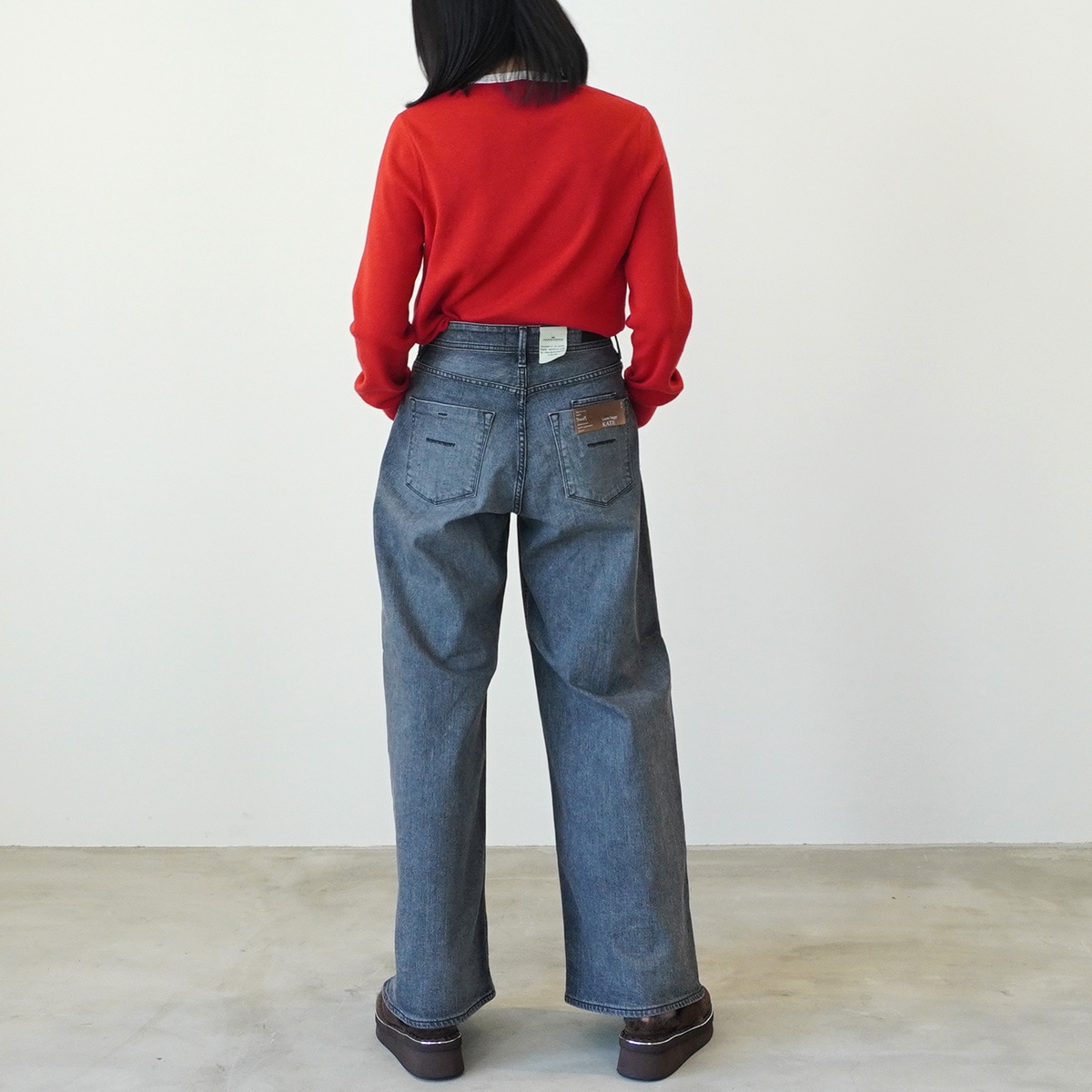 【YANUK ヤヌーク】ルーズバギー KATE