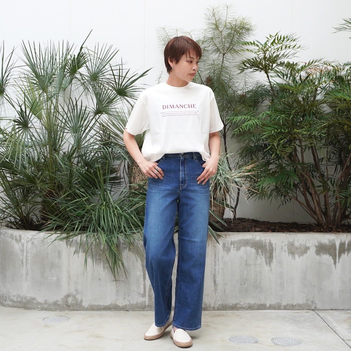 ヤヌーク YANUK リリス Lilithデニムパンツ【26】L IND YANUK 2025新作 裾上げ無料 ヤヌーク リリス LILITH ワイド