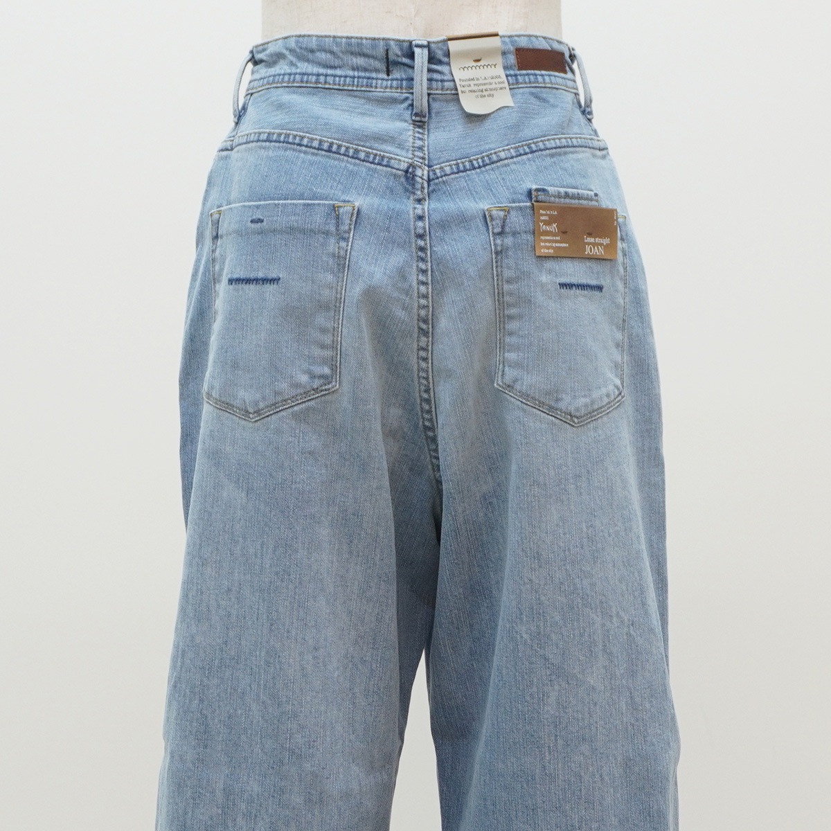 【YANUK ヤヌーク】ルーズストレート JOAN