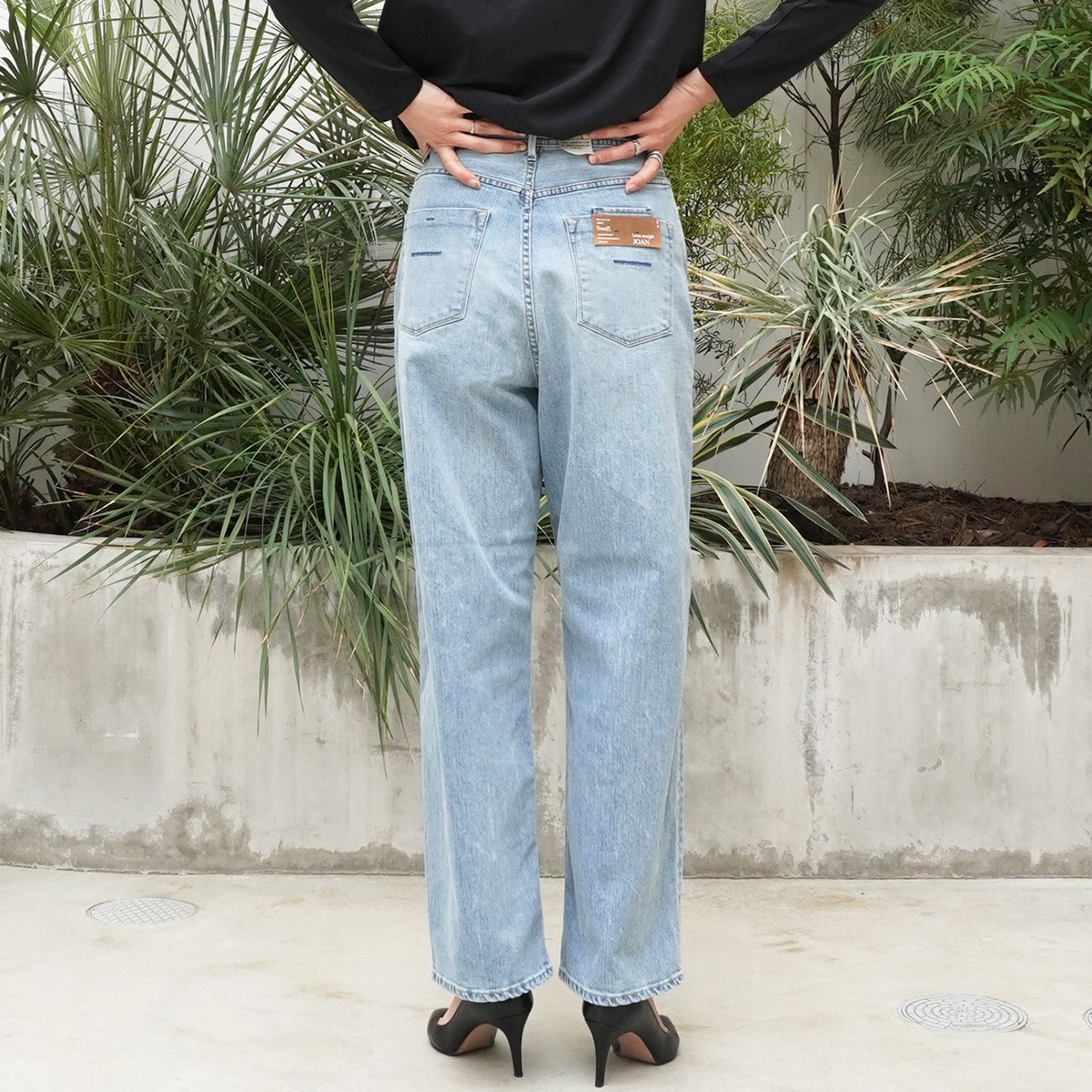 【YANUK ヤヌーク】ルーズストレート JOAN