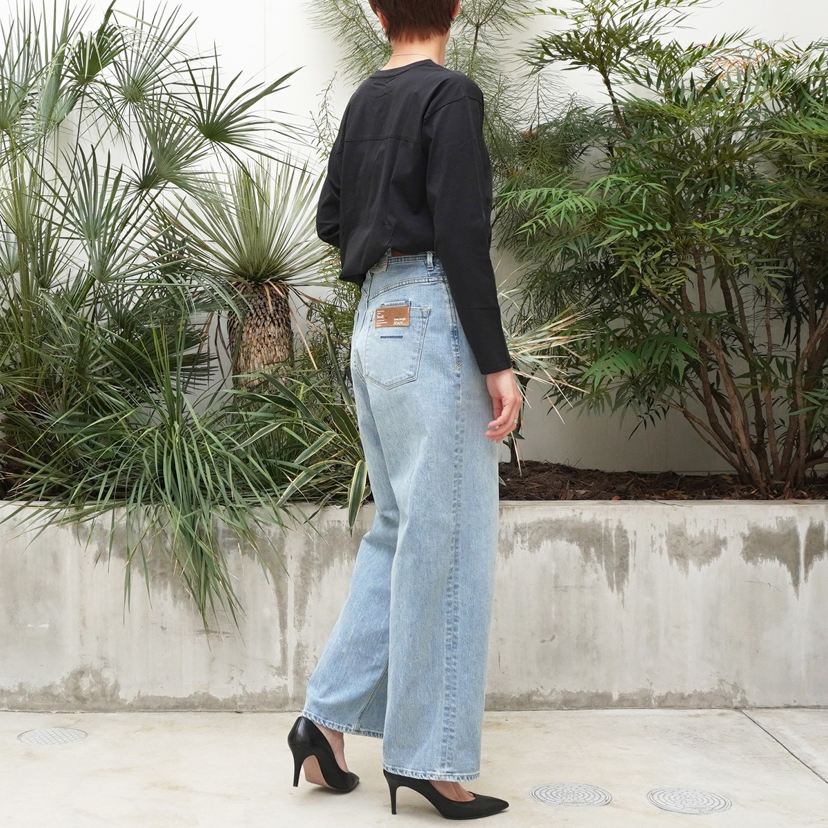 【YANUK ヤヌーク】ルーズストレート JOAN