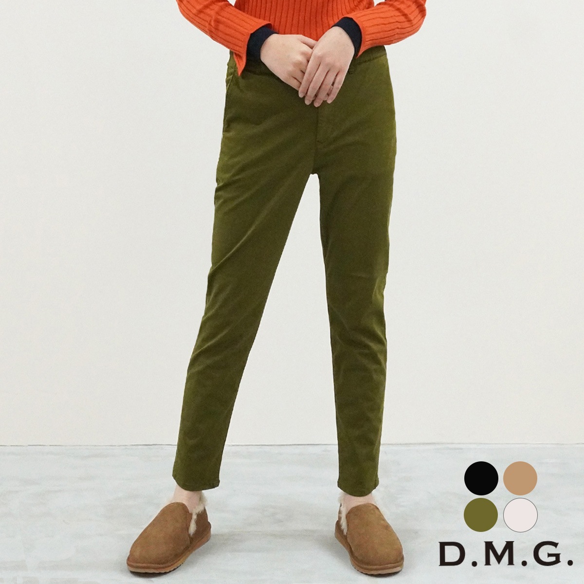 D.M.G / ディーエムジー] ウエポン シックレッグパンツ D.M.G / ディー