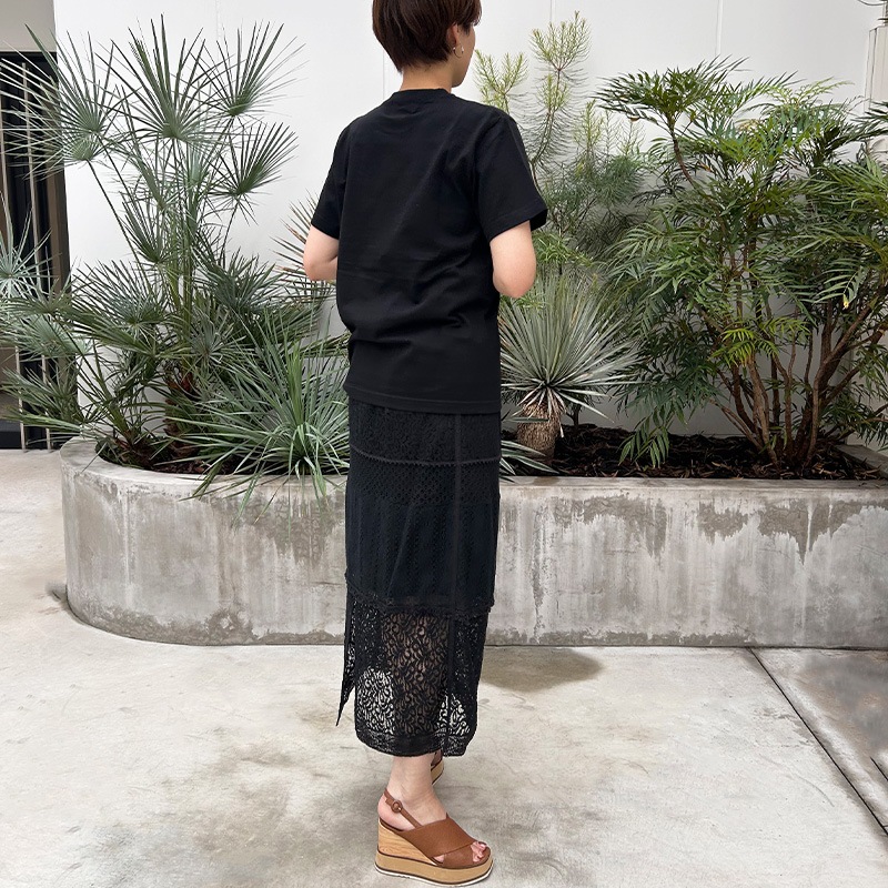 account ペイントTシャツ DodgeheadBoy mind T-shirt｜BLACK | zippix