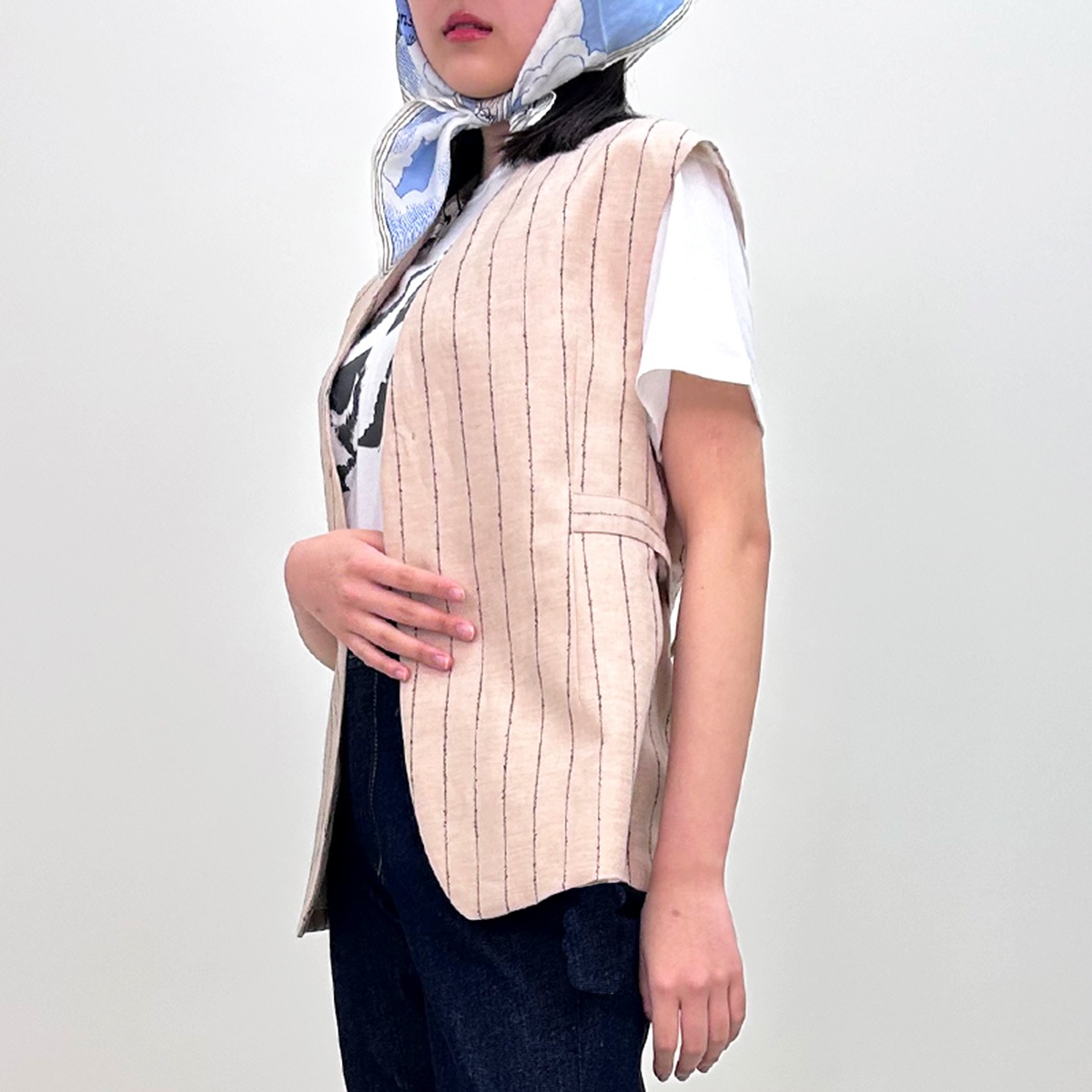 【MACPHEE マカフィ】ジレ