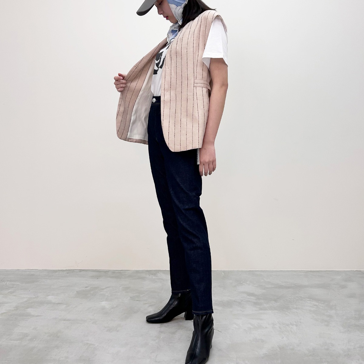 【MACPHEE マカフィ】ジレ