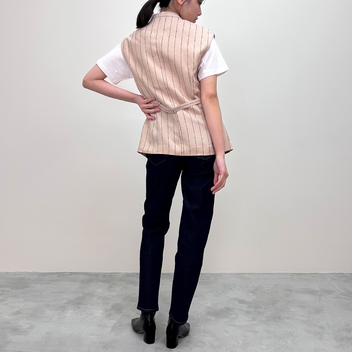 【MACPHEE マカフィ】ジレ