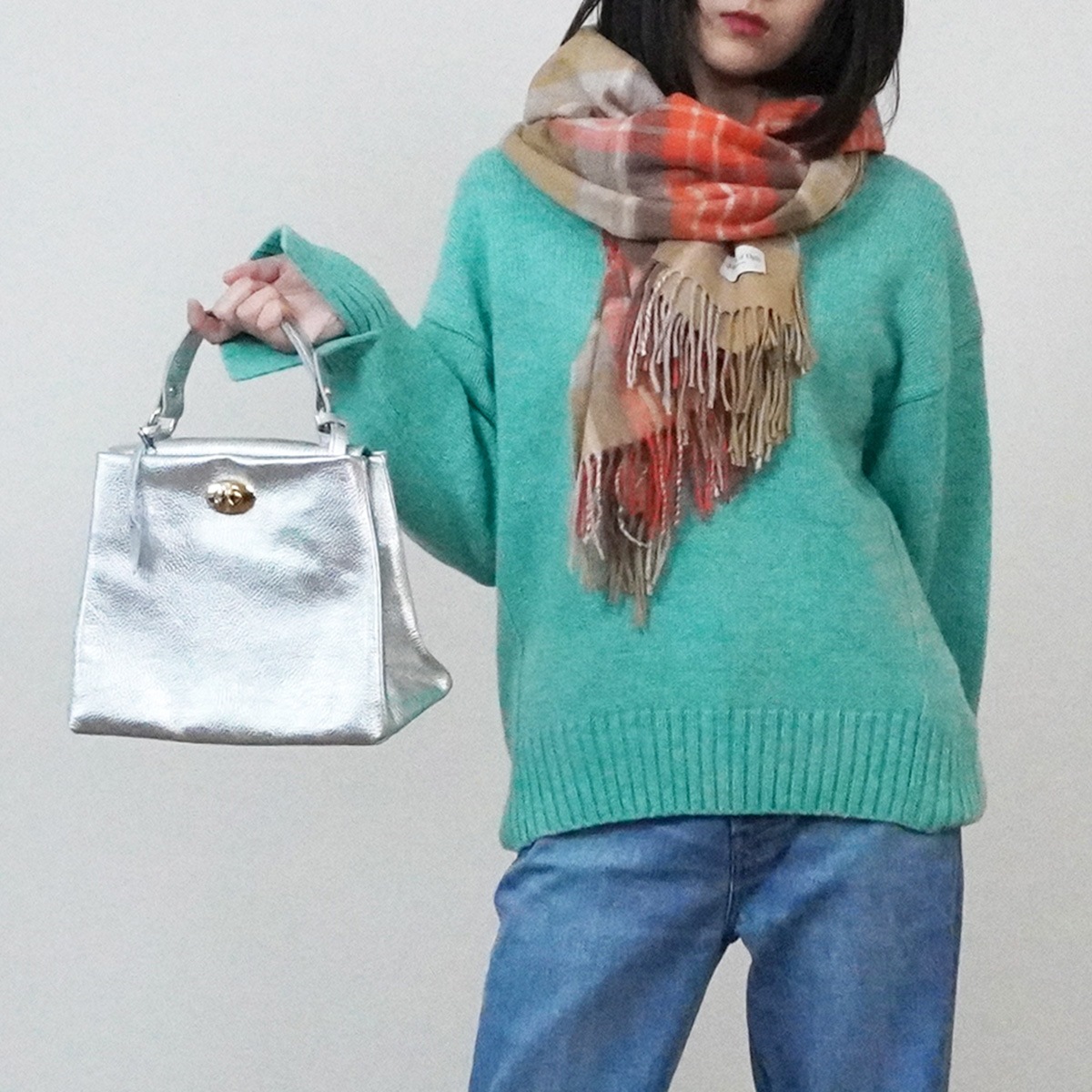 【 ASHELEN アッシュエレン 】バッグ ミニメタリック