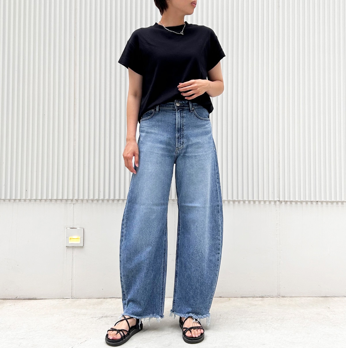 [YANUK/ヤヌーク] LAURA カーブテーパードデニム YANUK 2025新作 ヤヌーク ローラ LAURA カーブテーパード デニム