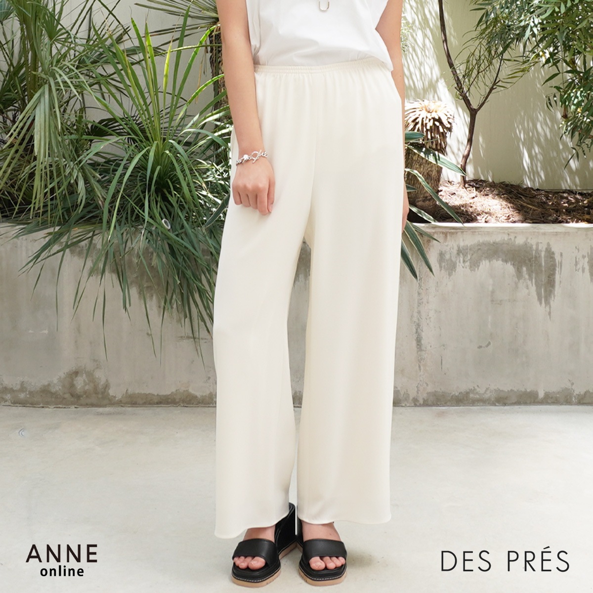 DES PRES デプレリネンパンツ DES PRES デプレ】パンツ | ANNE onlinestore - アンネ松本公式