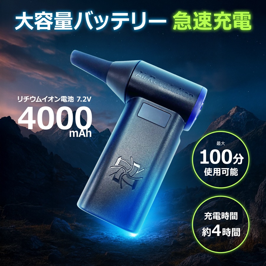 ＜TAD077 ミニブロワー＞エアレボリューション