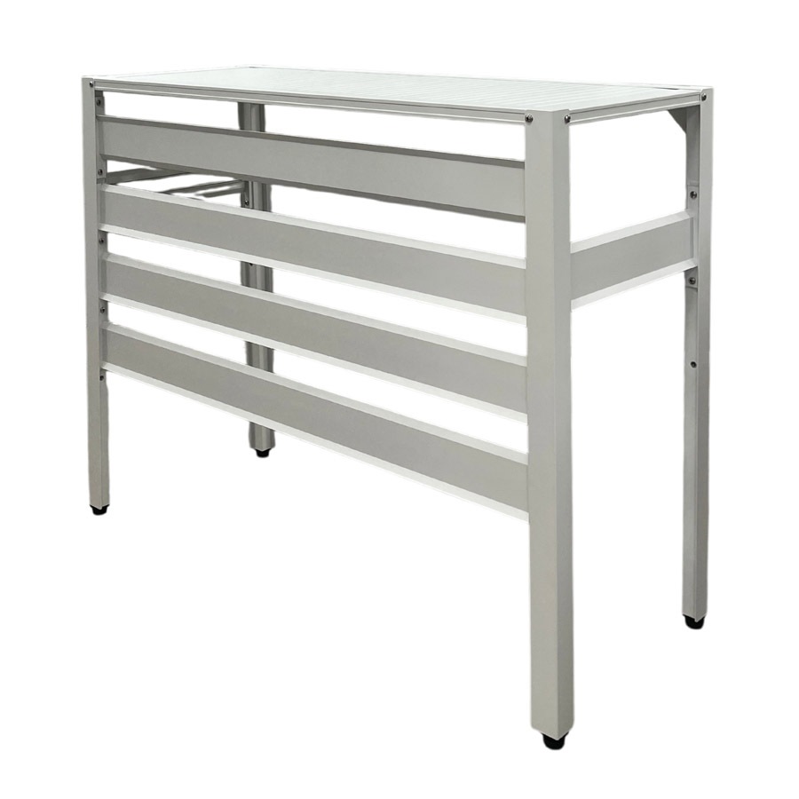 ＜KB90-PT アルミ製エアコン室外機カバー（シンプルモデル）＞900×380×730mm