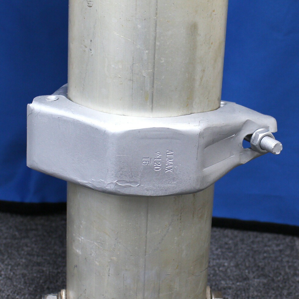 ＜大型クランプ 120Φ×48.6 12-029＞【土日出荷不可】