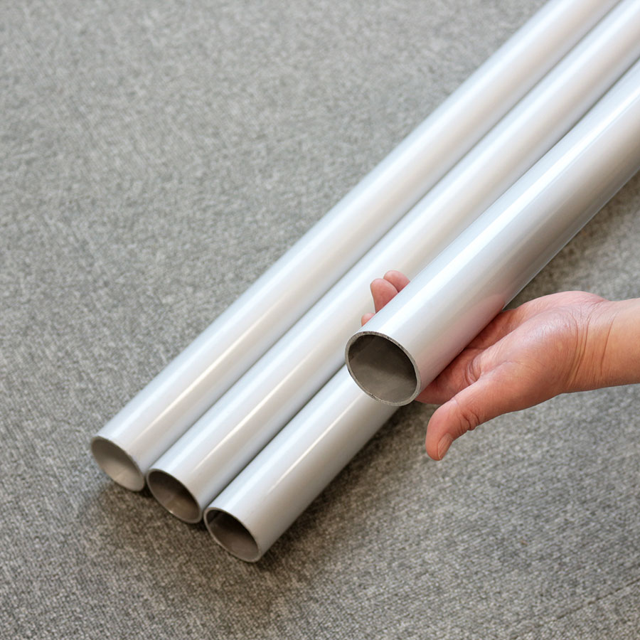 <ACT-100 アルミ単管パイプ> 48.6Φ×100cm<br>(送料別)