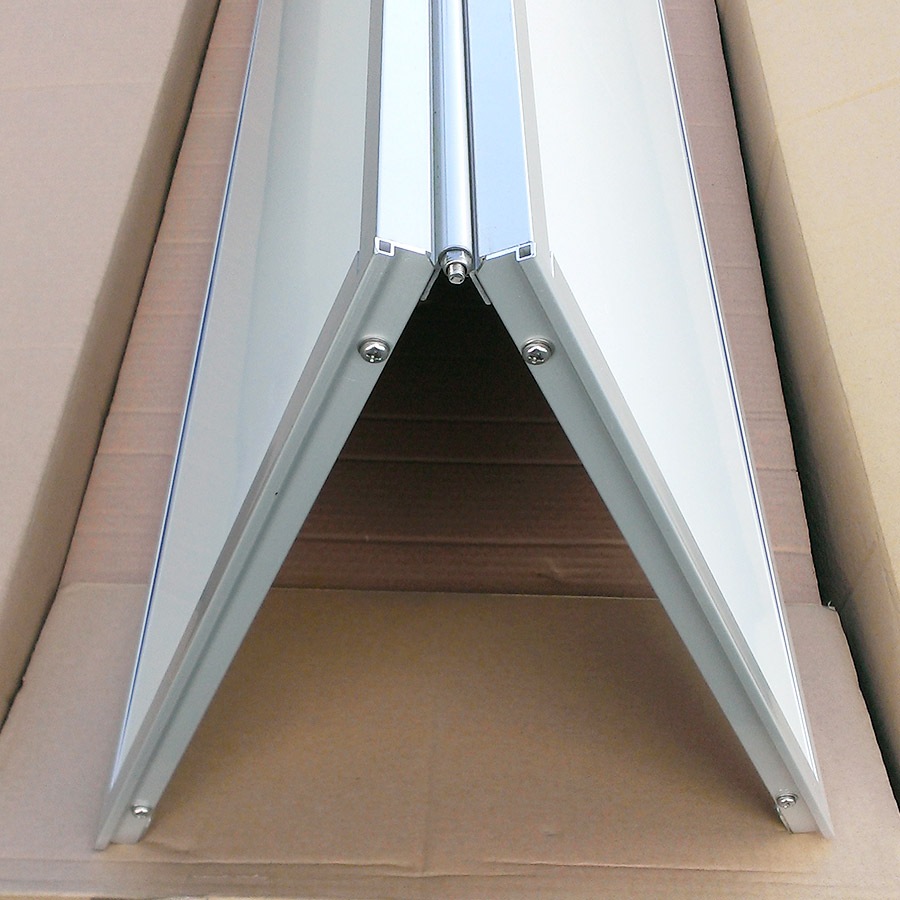 ＜AXG2054P アルミキャスタークロスゲート(2mパネル付)＞W5.4m×H2.1m【西濃運輸】<br>サイクルキャスターゲート<br>CCGA-2054型 (社)仮設工業会月刊誌に掲載